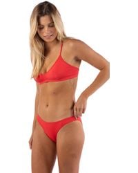 Rip Curl - Standard Athletic Criss Cross Surf Bikini Top With Adjustable Straps-bathing Suit For Beach & Pool - Lyst