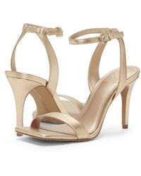 Vince Camuto Leather Sereney Flat Sandal | Lyst