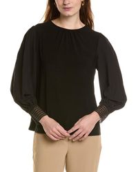 Anne Klein - Ruffle Top - Lyst