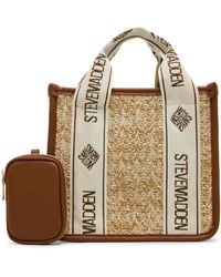 Steve Madden - Bwebber Small Straw Satchel - Lyst