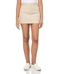 Theory - Mini Trouser Skirt - Lyst