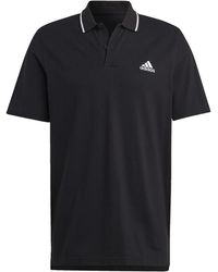adidas - Aeroready Essentials Pique Small Logo Polo Shirt - Lyst