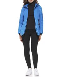 Guess - Shoft Shell Belted Water Resistant Coat - Lyst