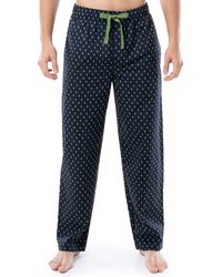 Wrangler - Printed Woven Micro-sanded Cotton Sleep Pajama Pants - Lyst