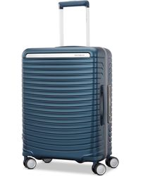 Samsonite - Framelock Bagage Rigide avec roulettes pivotantes Bleu Grand Format Bagage Rigide avec Roues pivotantes - Lyst