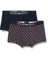 Emporio Armani - Classic Pattern Mix 2 Pack Trunk - Lyst
