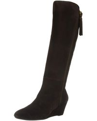 anne klein ally wedge boot