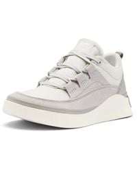 Sorel - Women's Out N About Lv Low Waterproof Sneaker - Moonstone, Sea Salt - 6 - Lyst