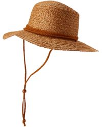 Michael Stars Hat, Penny, One Size - Brown