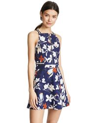 Parker - Ronen Sleeveless Fit To Flare Dress - Lyst