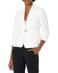 kasper white blazer