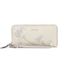 Calvin Klein - Audrey Floral Signature Boxed Wallet - Lyst