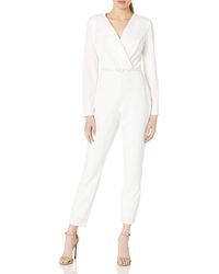 adrianna papell crepe cape jumpsuit