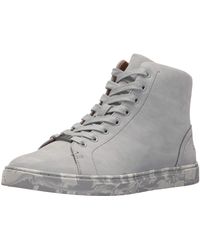 frye high top sneakers womens