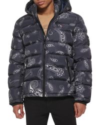 Tommy Hilfiger - Hooded Puffer Jacket - Lyst