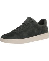 Vince - S Peyton Lace Up Sneaker Seafern Green Suede 9 M - Lyst