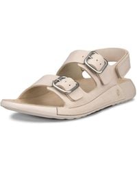 Ecco - Cozmo Three Band Buckle Sandal - Lyst