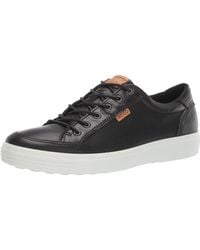 ecco soft perforated fashion sneaker