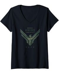 Dune - Atreides Eagle Emblem V-neck T-shirt - Lyst