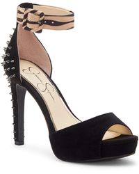 black jessica simpson heels