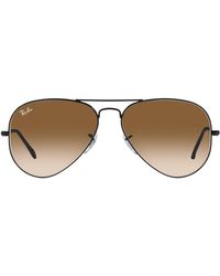 Ray-Ban - Occhiali da sole aviator rb3025 002/51 - 58/14/135 - Lyst