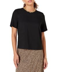 Amazon Essentials - Regular-fit Georgette Short Sleeve Top - Lyst