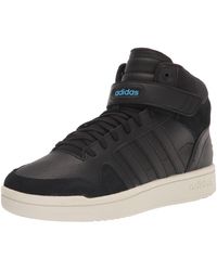 adidas Rubber Performance Cloudfoam Ilation Mid Basketball Shoe in White  for Men | Lyst
