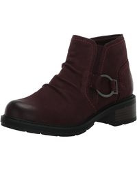 Clarks - Hearth Faye Ankle Boot - Lyst