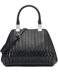 Calvin Klein - Granite Geometric Satchel – 2 In - Lyst