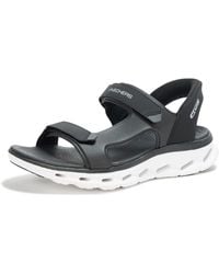 Skechers - Hands Free Slip-ins Go Walk Glide Step 2.0 Quarter Strap Sandal - Lyst