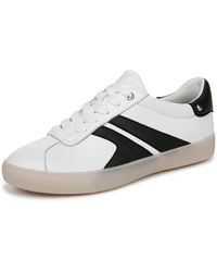 Naturalizer - S Medina Sneaker White/black Leather 5 M - Lyst
