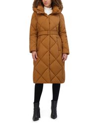 Kenneth Cole - Outerwear Coat,amber,large - Lyst