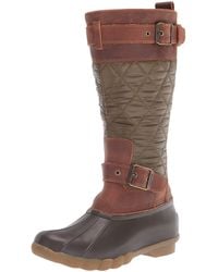 sperry rain boots tall