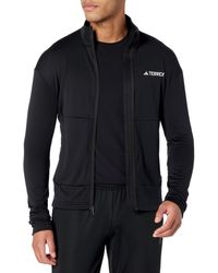 adidas - Terrex Multi Light Fleece Full-zip Jacket - Lyst