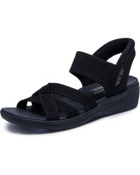 Skechers - Arya-cooling Off Hands Free Slip-ins Wedge Sandal - Lyst