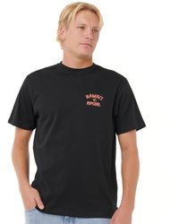 Rip Curl - Destinations Short Sleeve Crew Neck T-shirt - Lyst