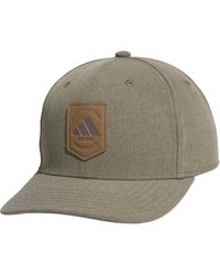 adidas - Scorecard High Crown Low Curve Brim Snapback Adjustable Fit Course Style Hat - Lyst
