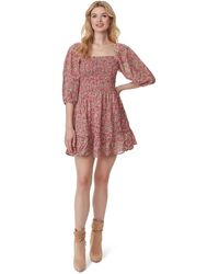 Jessica Simpson - Aldan Smocked Knee Length Dress - Lyst