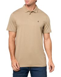 Volcom - Middler Sleeve Modern Fit Polo Short - Lyst