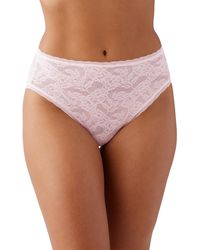 Wacoal - High Profile Hi Cut Brief Panty - Lyst