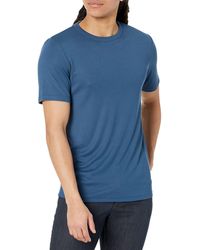 Theory Essential Tee Anemone Milano in Black for Men | Lyst