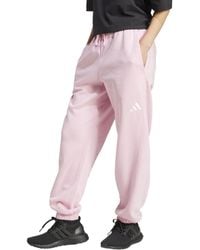 adidas - All Szn Fleece Loose Pants - Lyst