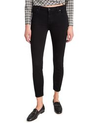 7 For All Mankind - Ankle Skinny Jeans - Lyst