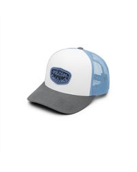 Volcom - Cheese Mesh Trucker Hat Blue Bird One Size - Lyst