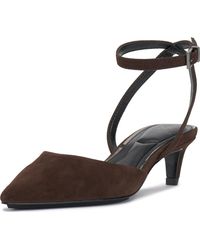 Vince Camuto - Irva Ankle Strap Kitten Heel Pump - Lyst