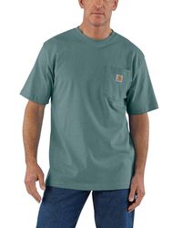 Carhartt - Loose Fit Schweres Kurzarm Tasche T-Shirt Closeout - Lyst