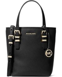 Michael Kors - Quinn Extra-Small Pebbled Leather Tote Bag - Lyst