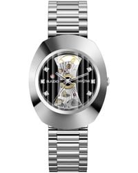Rado - Swiss Watch - Sapphire Crystal And 6 Cubic Zirconia Dial - 80 Hours Of Power Reserve - Automatic - 35 - Lyst