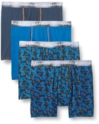Hanes - Ultimate Sport X-temp Performance Boxer Brief 4-pack - Lyst