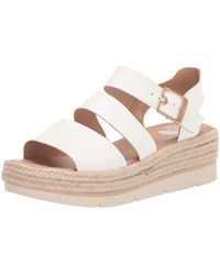 Dr. Scholls - Once Twice Espadrille Wedge Sandal - Lyst